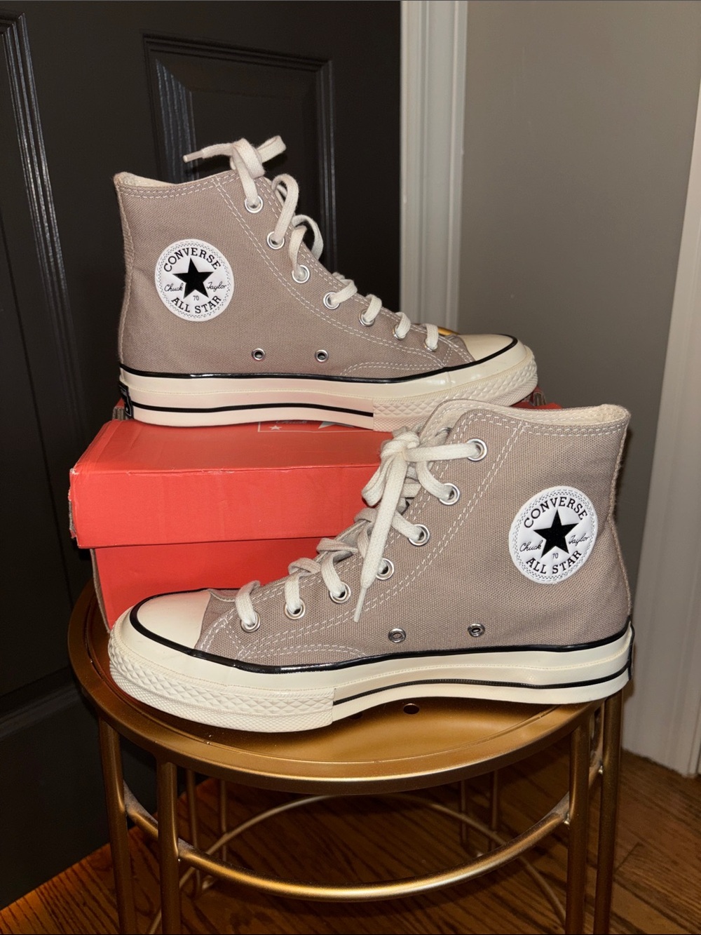 Converse High Top Sneakers in Vintage Canvas